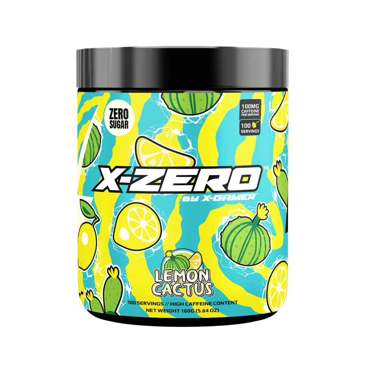 Gaming Booster -  X-Zero Lemon Cactus - Zitronen Kaktus Flavour