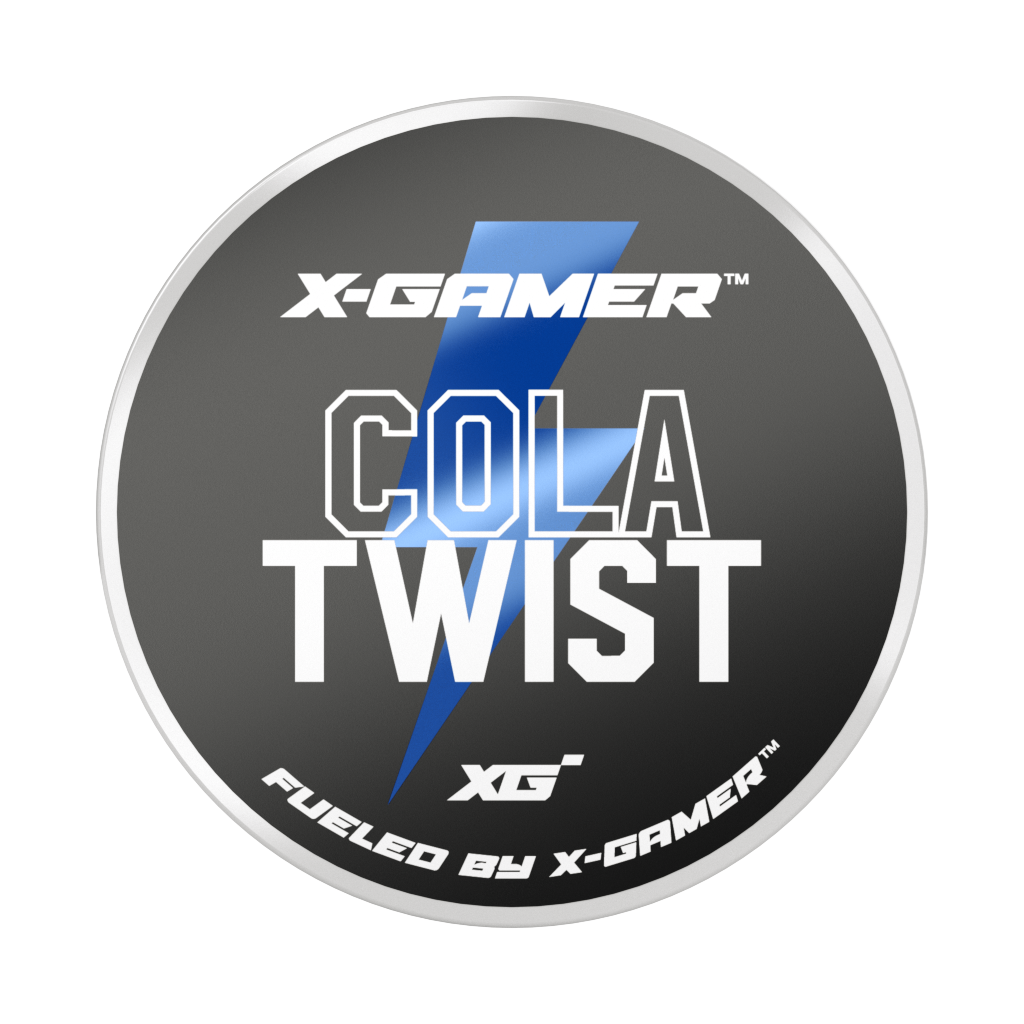 Snus à la caféine - X-Gamer Energy Pouches Cola Twist 50 mg