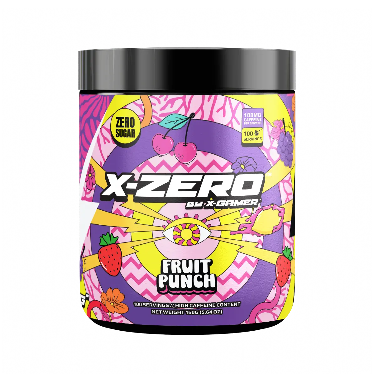 Gaming Booster - X-Zero Fruit Punch - Apple, Cherry and Berry Flavour