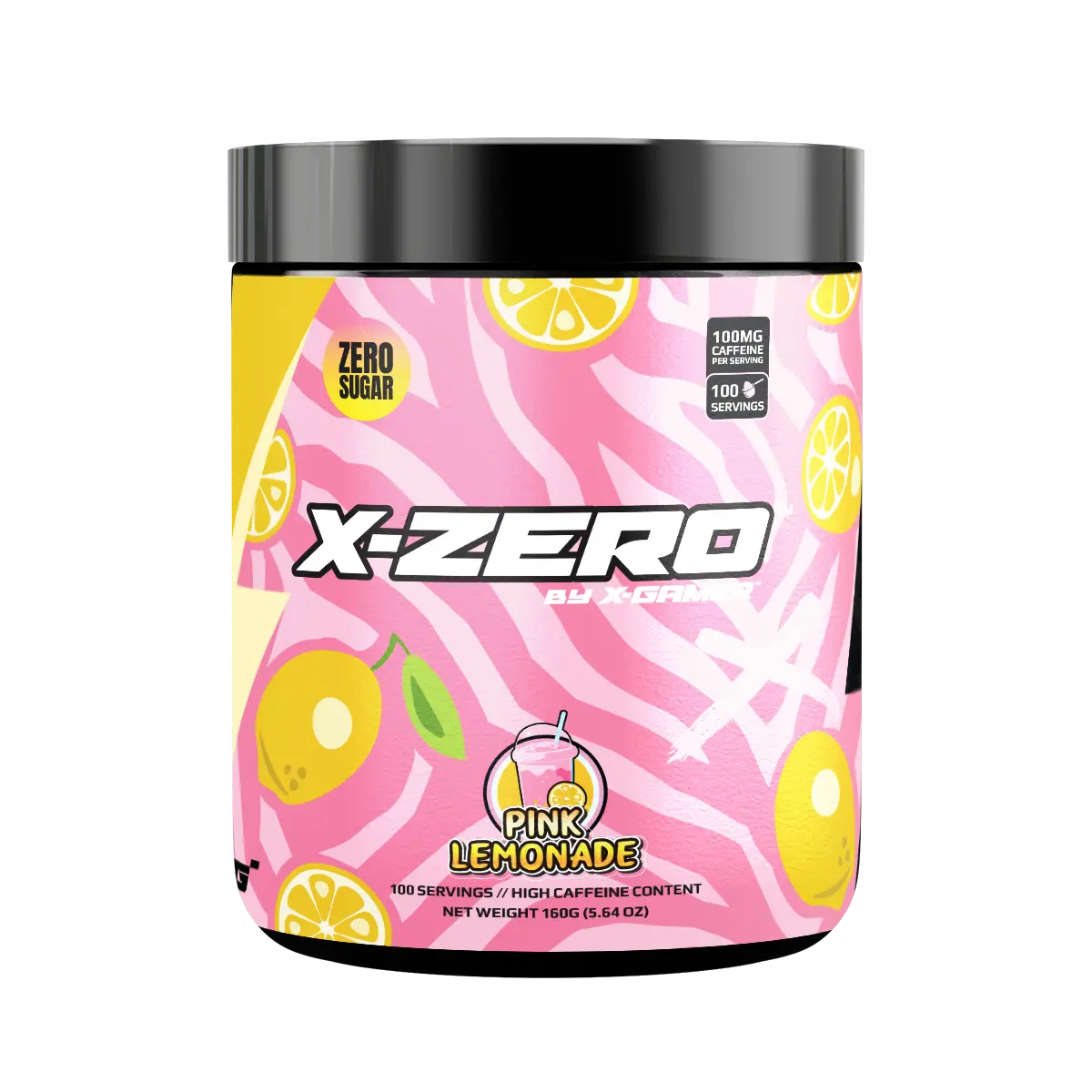 Gaming Booster - X-Zero Pink Lemonade - Lemon Flavour