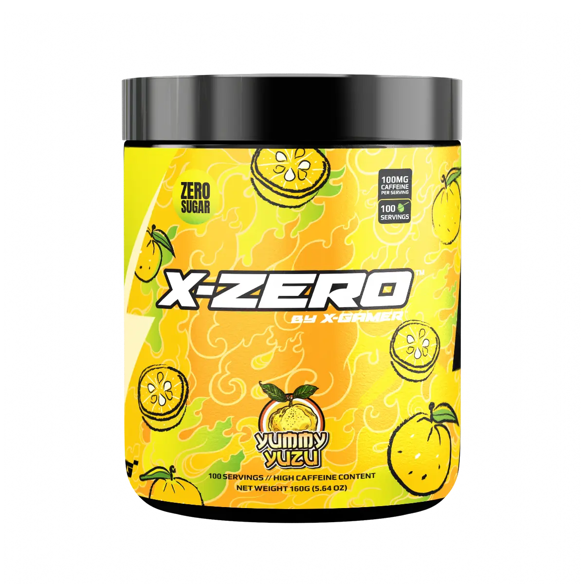 Gaming Booster - X-Zero Yummy Yuzu - Saveur d'agrumes épicés