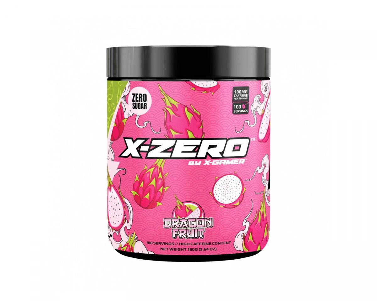 X-Gamer Gaming Booster - X-Zero Drachenfrucht Geschmack - 100 Portionen (160gr) - Gamingstuff.ch