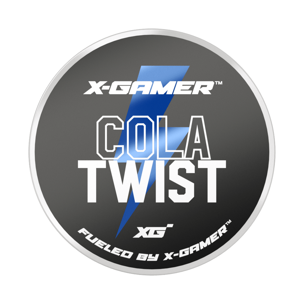 X-Gamer Koffein Snus - Cola Twist 50mg Koffein (20 Beutel pro Dose) - Gamingstuff.ch