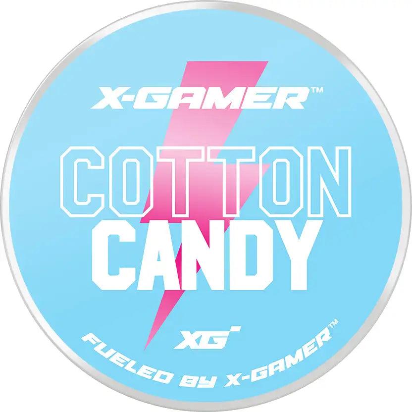 X-Gamer Koffein Snus - Zuckerwatte 50mg Koffein (20 Beutel pro Dose) - Gamingstuff.ch